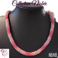 Collier Niobée rose